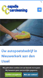 Mobile Screenshot of capellecarcleaning.nl